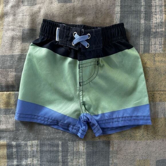 Rugged Butts Swimsuit Baby Boy/Girl Rashguard Long Sleeve Shorts Zip Bundle - Picture 4 of 15